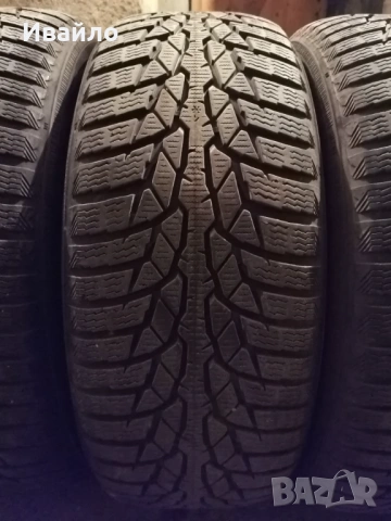 Продавам 4 броя зимни гуми 205.55.16 на 1 сезон дот 2021 Nokian , снимка 2 - Гуми и джанти - 54171345