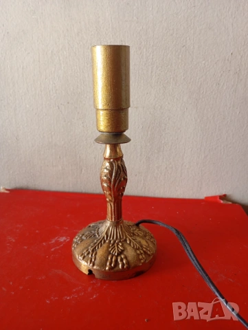 Винтидж настолна лампа, снимка 2 - Настолни лампи - 54244415