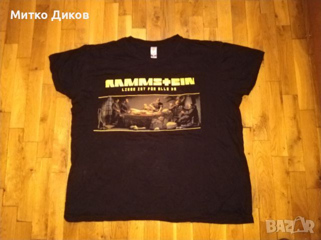 Rammstein Liebe ist fur alle da маркова тениска Keya памук размер ХЛ , снимка 1 - Тениски - 45877641