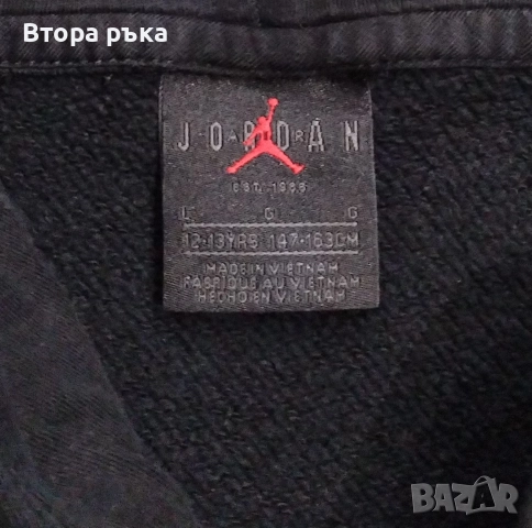 Nike air jordan горнище За момчета оригинален , снимка 5 - Детски анцузи и суичери - 52631411