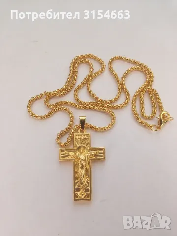 Кръст, снимка 5 - Колиета, медальони, синджири - 50264363