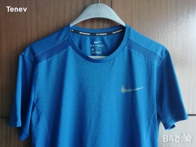 Nike Running мъжка спортна тениска фланелка размер М, снимка 3 - Тениски - 45829813