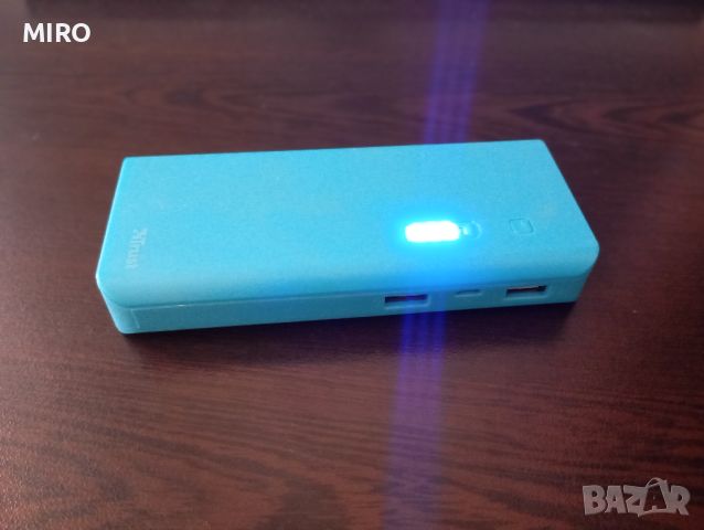 ВЪНШНА БАТЕРИЯ TRUST 10.000 mAh, снимка 2 - Оригинални батерии - 46550048