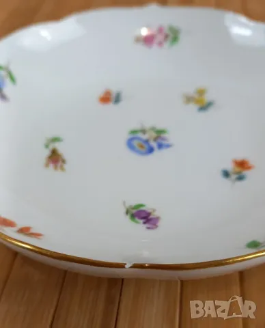 Чаша и подложна чинийка - Meissen, снимка 4 - Чаши - 49776164
