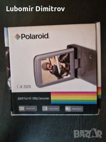 Цифрова видеокамера Polaroid Ix2020 Full HD 1080P 20 MP 4x, снимка 7 - Фотоапарати - 46468648