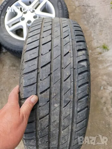 Джанти с гуми 16 цола Мисибиши Пинин, снимка 11 - Гуми и джанти - 49908897