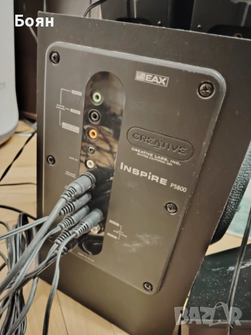 Съраунд система за комп Криейтив p5800, снимка 3 - Аудиосистеми - 53895987