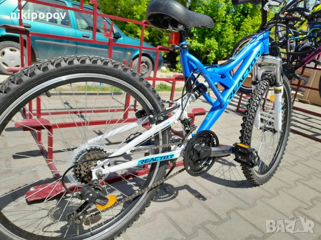 REACTOR Велосипед 24" FREAK син, снимка 9 - Велосипеди - 53839441