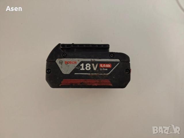 Bosch Professional 18V 5A батерия оригинална, снимка 2 - Винтоверти - 53915541