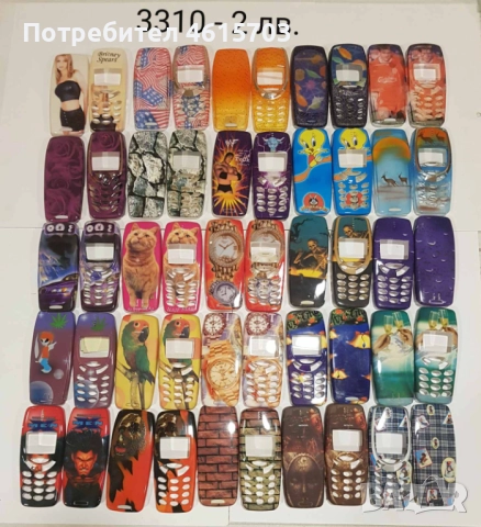 Панели 2 лв. / 5 лв. за Nokia 3310, снимка 2 - Резервни части за телефони - 51997408