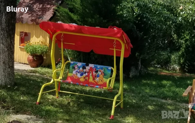 Disney Mickey Mouse - Детска градинска люлка Мики Маус, снимка 2 - Други стоки за дома - 50985597