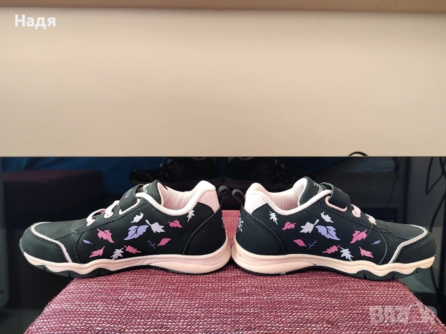 нови, естествена кожа, №32, снимка 3 - Детски маратонки - 54160897