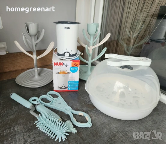Лот Нагревател Nuk стерилизатор Nuk сушилници 