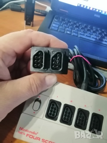 Адаптер Nintendo NES Four Score, снимка 2 - Игри за Nintendo - 52330081