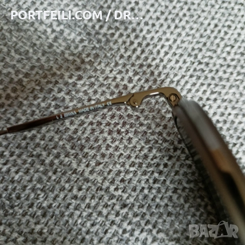 Мъжки слънчеви очила на Ermenegildo Zegna, made in Italy, черен авиатор, снимка 5 - Слънчеви и диоптрични очила - 53613970