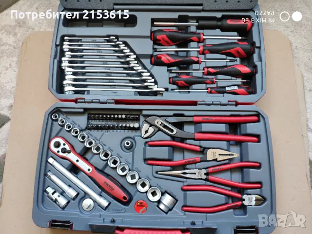 Teng tools тенг 3/8 гидория 67 части КАЧЕСТВЕНИ вложки ключове отвертки клещи комплект , снимка 1 - Куфари с инструменти - 48556204