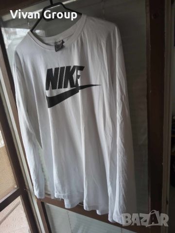 NIKE Мъжка блуза с дълъг ръкав XL, снимка 2 - Блузи - 45448673