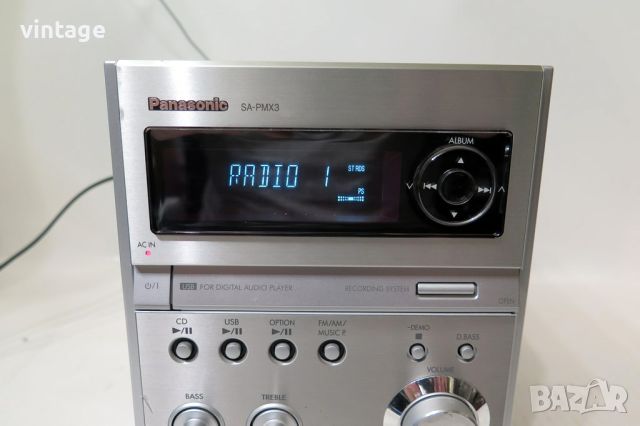 Panasonic SA-PMX3 CD Stereo System, снимка 2 - Аудиосистеми - 46068101