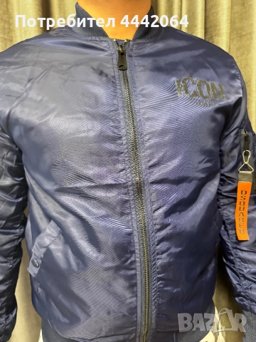 Тъмно синьо яке