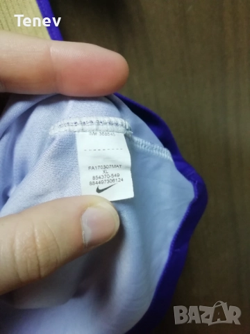 Зенит Санкт Петербург Nike оригинална тениска фланелка трети екип 2017/2018 Zenit размер XL Русия, снимка 6 - Тениски - 52900653