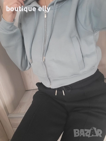 къс ватиран суичър, снимка 3 - Суичъри - 51476830