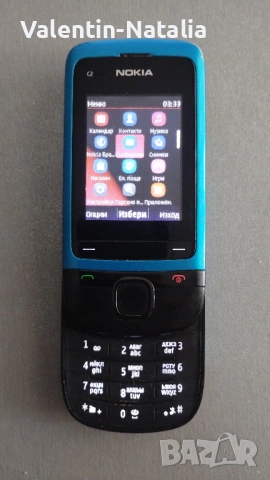 Работещ ретро слайд телефон Nokia C2-05