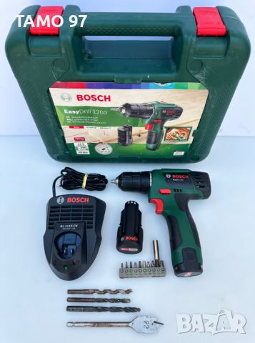 BOSCH Easydrill 1200 - Акумулаторен винтоверт като нов!, снимка 1 - Винтоверти - 46419490