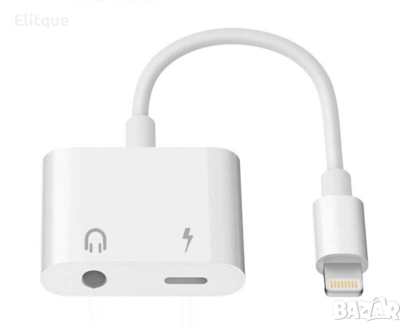 Адаптер 2в1 3,5 мм аудио жак, Съвместим за iPhone 7/8/X/XS/XR/11/12/13/Plus/Pro/Max, снимка 6 - Други стоки за дома - 52869962
