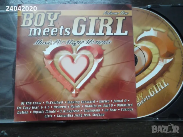 Boy meets Girl 1 оригинален диск, снимка 1 - CD дискове - 47188602