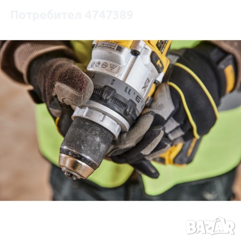 Акумулаторен ударен винтоверт DeWalt DCD1007N, 18V, 169Nm, снимка 9 - Винтоверти - 53896647