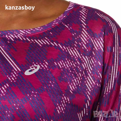asics - страхотна дамска тениска КАТО НОВА Л, снимка 2 - Тениски - 50951938