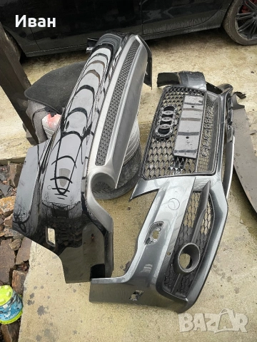 Предна и задна S-line броня Audi A7