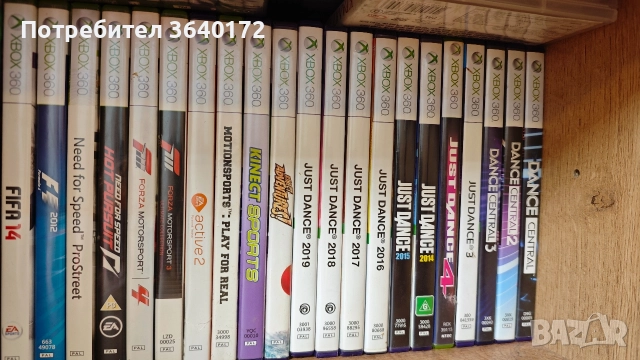 Продавам оригинални игри за Xbox 360