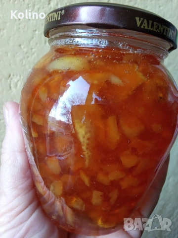 Сладко от портокалови корички 