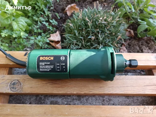 Bosch POF 500 A оберфреза / прав шлайф 500 W, снимка 4 - Други инструменти - 47655644