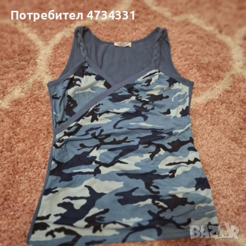 Дамски Еластични Блузки, снимка 8 - Тениски - 53565638