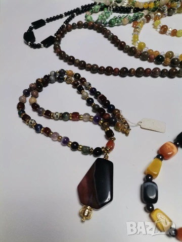 САМО 50 Евро!!! 23 БРОЯ гердани и колиета от натурални камъни, снимка 10 - Колиета, медальони, синджири - 53343605