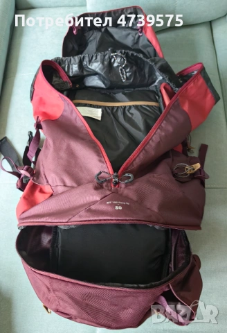 Дамска раница за преходи 50 литра, снимка 6 - Раници - 54051097