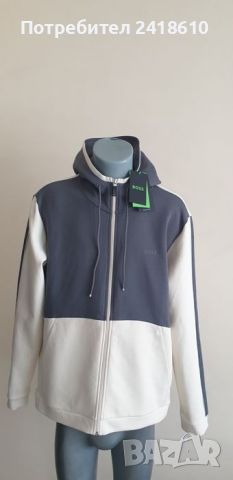 Hugo Boss Saggy 1 Hoodie Full Zip Mens Size XL НОВО! ОРИГИНАЛ! Суичер с цял Цип!, снимка 10 - Спортни дрехи, екипи - 46623773