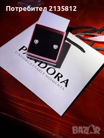 Обеци Пандора Pandora , снимка 11 - Обеци - 49866300