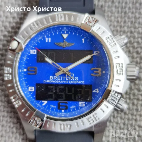 Мъжки луксозен часовник Breitling Chronographe Exospace 55 Connected , снимка 2 - Мъжки - 47228513