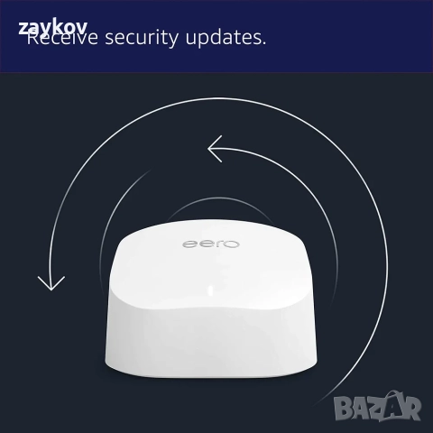 Удължител на Wi-Fi сигнал от Amazon eero 6 mesh | Разширява съществуващата eero мрежа, снимка 2 - Друга електроника - 52471478