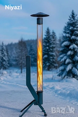 Ракетна пелетна печка - ефективна и икономична !!!