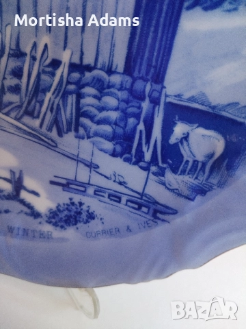 💙 Декоративна чиния 💙, снимка 2 - Колекции - 52274266