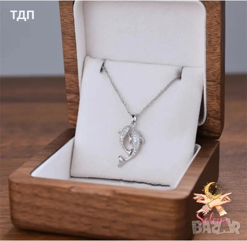 Дамско колие "Завинаги до теб" , снимка 2 - Колиета, медальони, синджири - 53496360