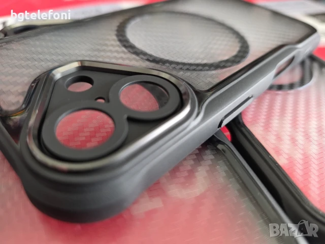 iphone 16,16+,16 Pro,16 Pro Max  твърди гърбове с Magsafe, снимка 11 - Калъфи, кейсове - 50716368