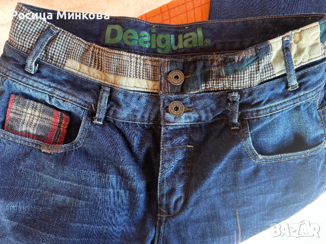 Мъжки дънки DESIGUAL, снимка 7 - Дънки - 53890939