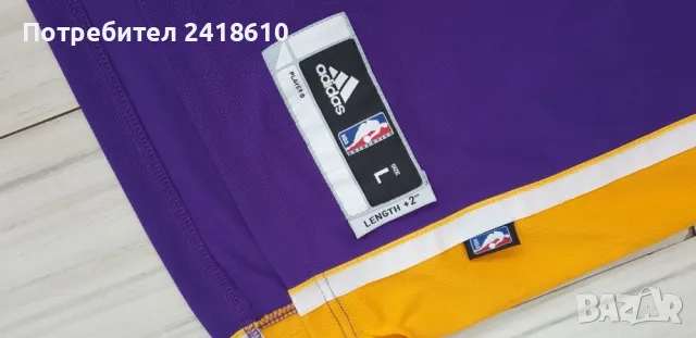 Adidas NBA LAKERS Paul Gasol  #16 Mens Size L НОВО! ОРИГИНАЛ! МЪЖКИ ПОТНИК!, снимка 9 - Спортни дрехи, екипи - 46994077