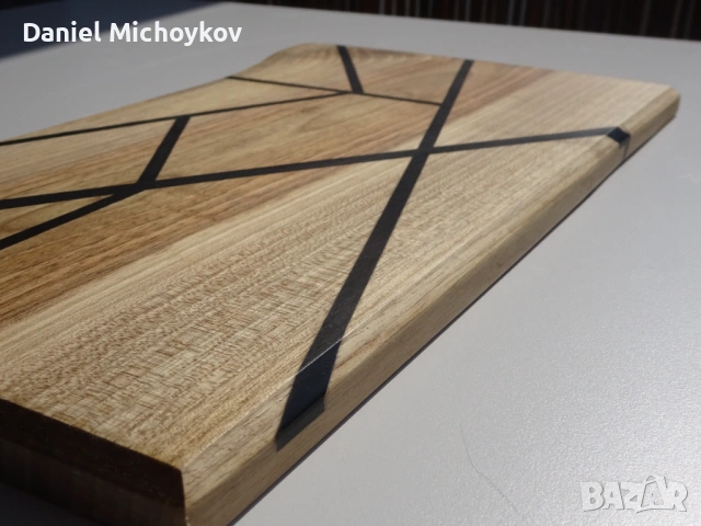 Modern Live Edge Cutting Board, снимка 6 - Други - 53982554