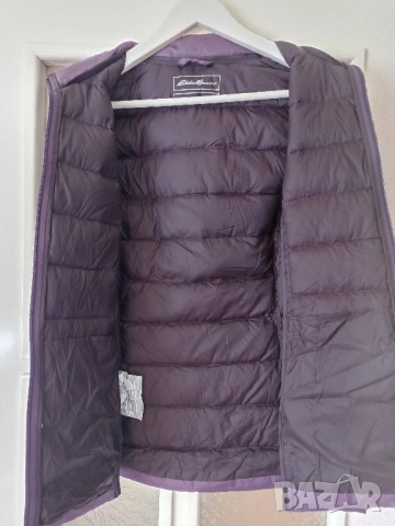 Дамски елек с пух Eddie Bauer, снимка 4 - Елеци - 51443250